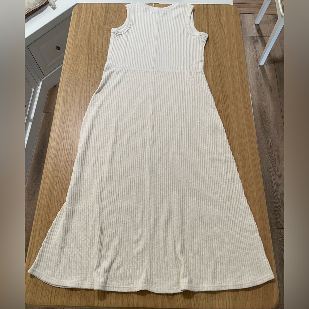 Everlane The Rib-Knit A-Line Tank Dress - Picture 9 of 15